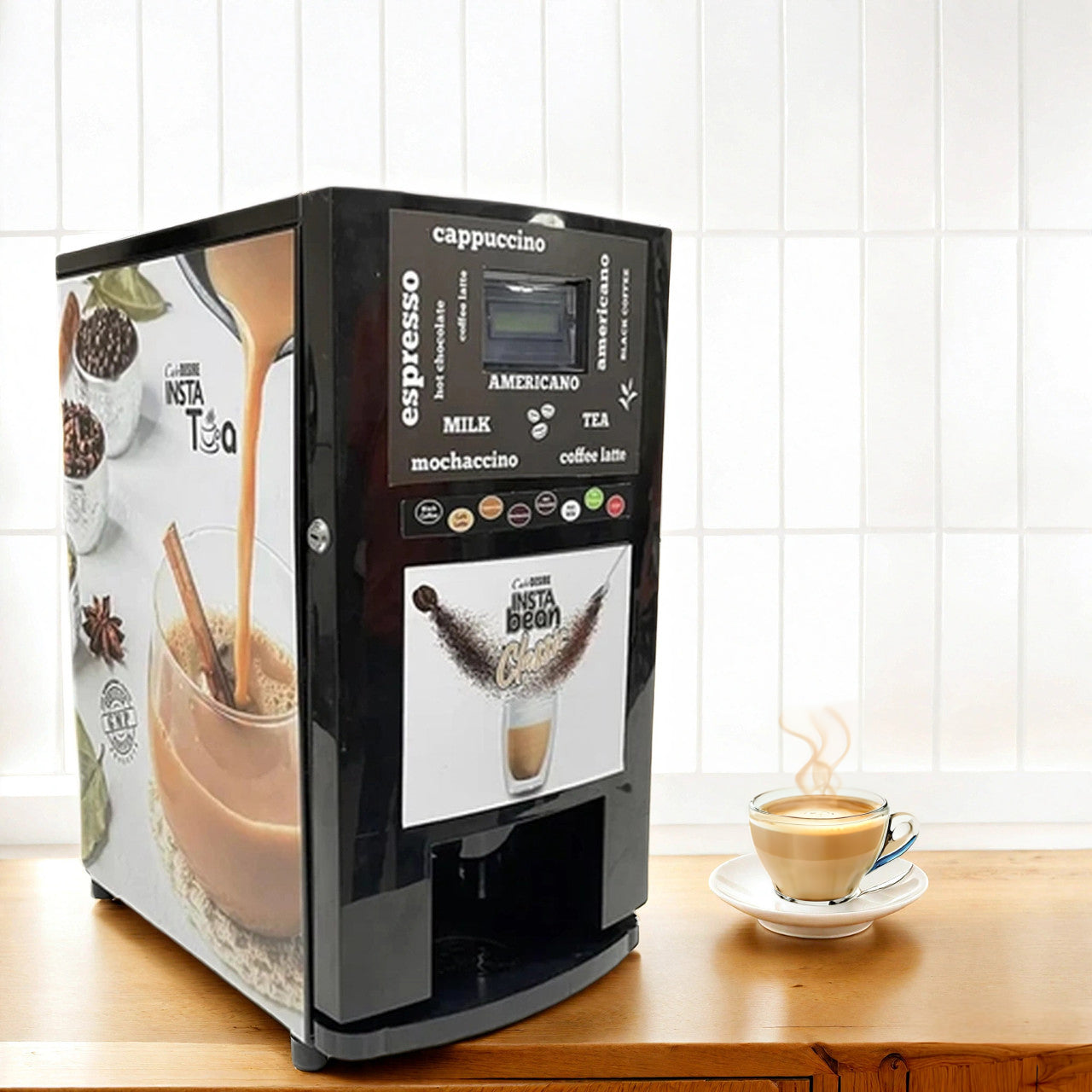 Insta Bean Classic Coffee Tea Vending Machine - 7 Options