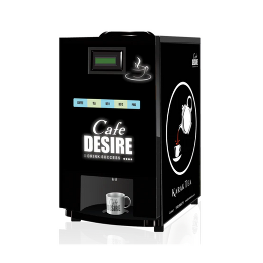 LED Coffee Tea Vending Machine - 4 Lane